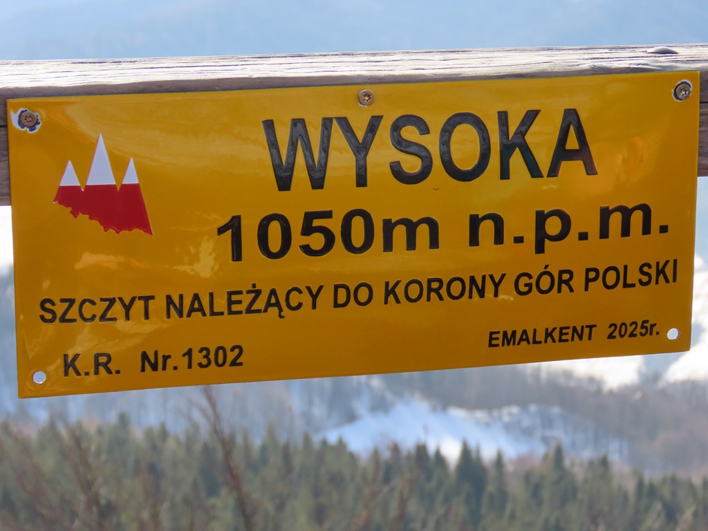 Okładka albumu - Małe Pieniny – Wysoka 22.02.26r.