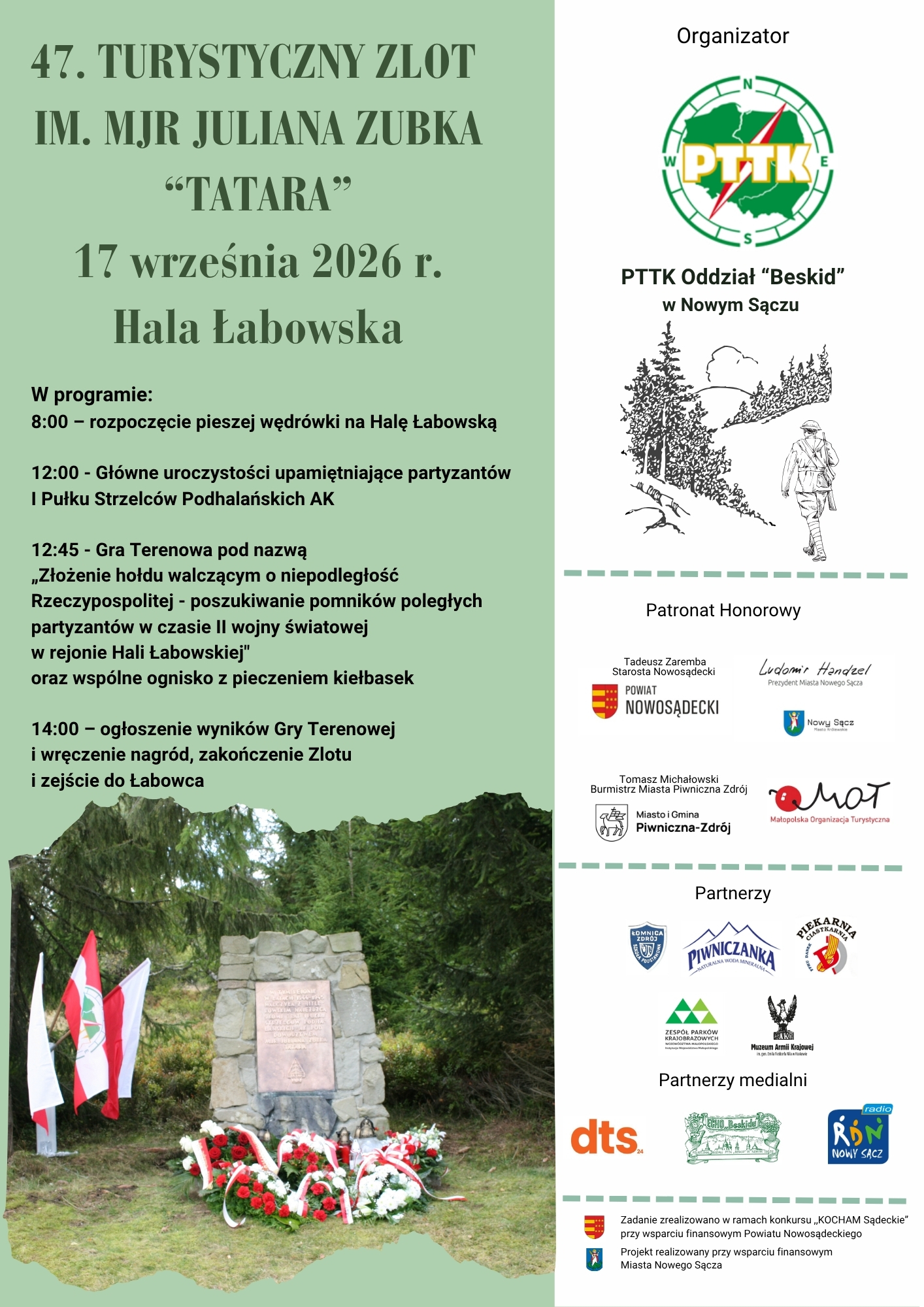 47th Tourist Rally named after Major Julian Zubek "Tatar"